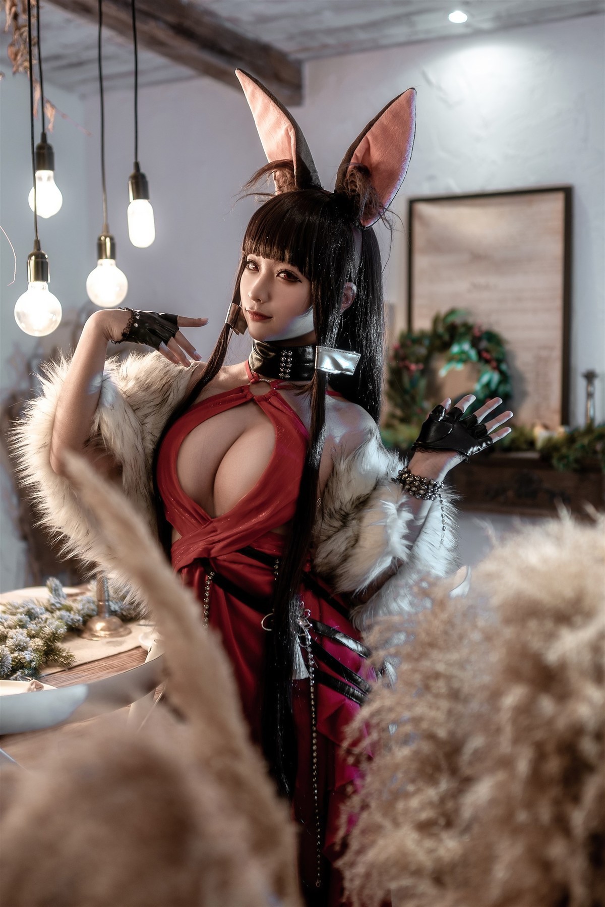 Cosplay 蠢沫沫Chunmomo Akagi Ruby Laced(2)