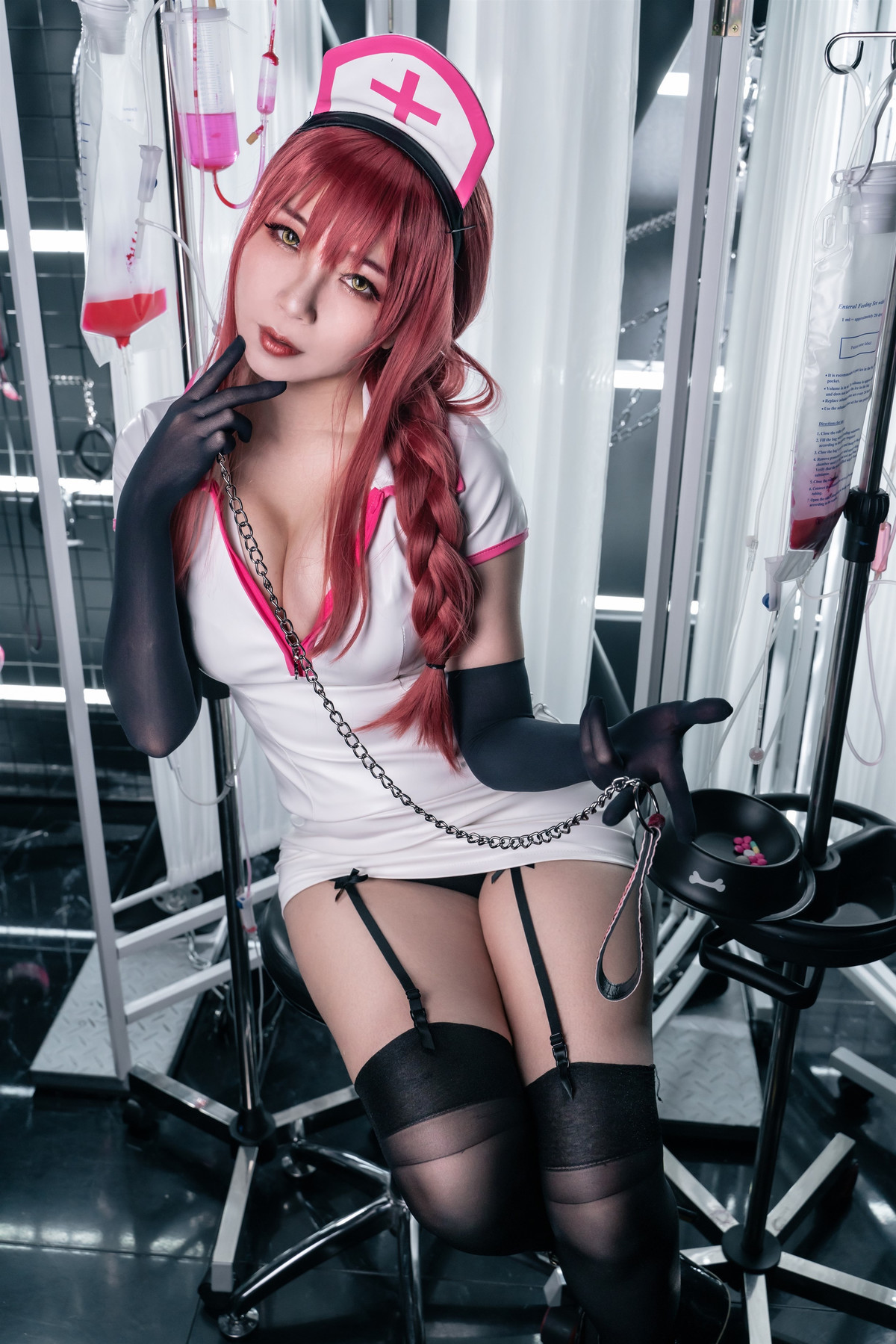 Cosplay 小琪Aki Dark Nurse(9)