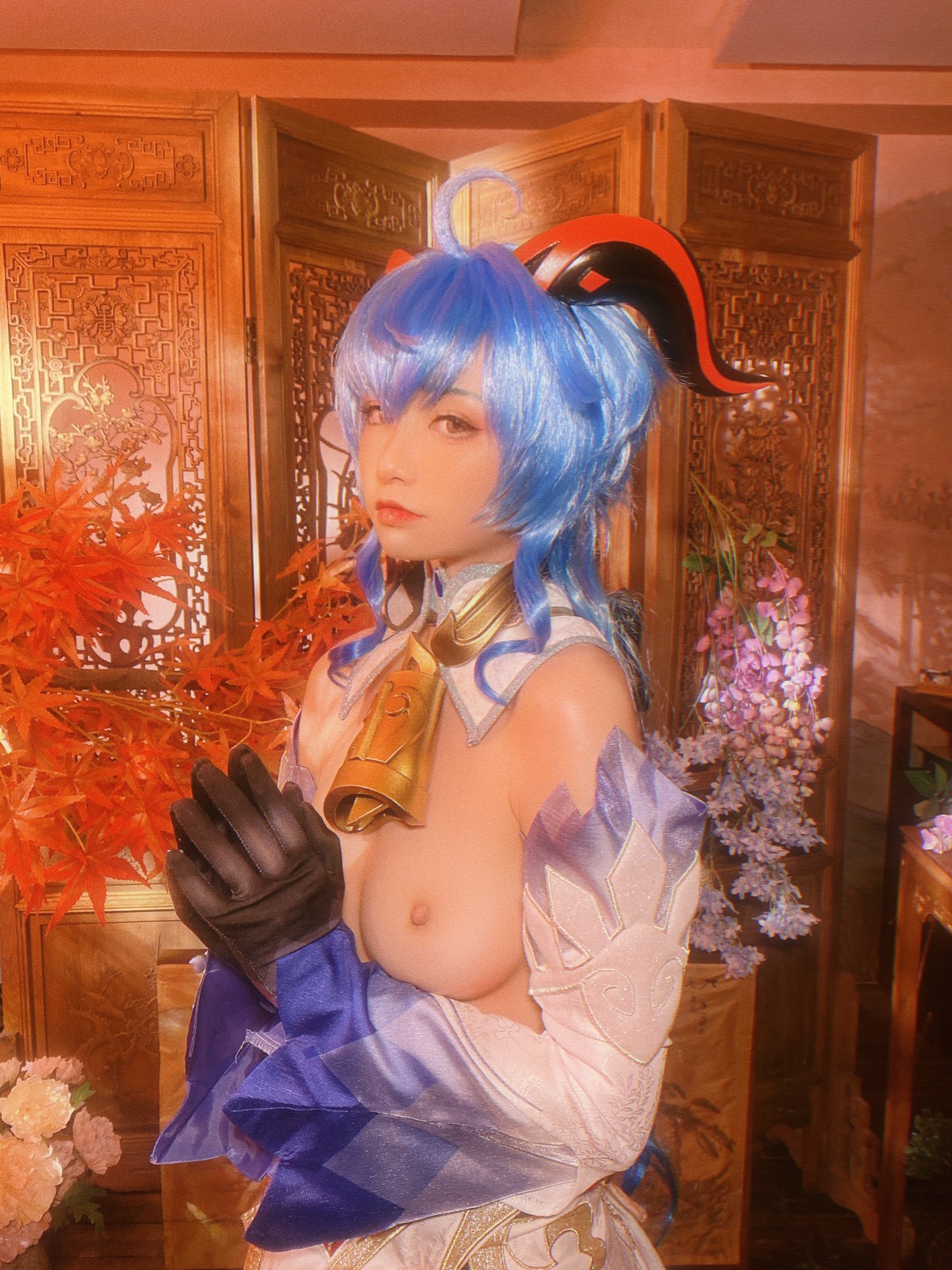 爆机少女喵小吉 Cosplay 原神 甘雨(60)