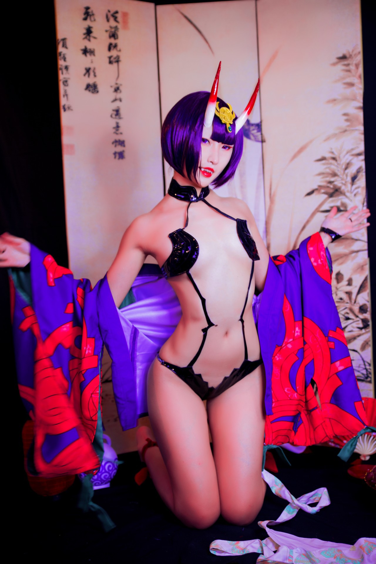 Cosplay Misswarmj 酒吞童子女仆 Shuten Douji(18)