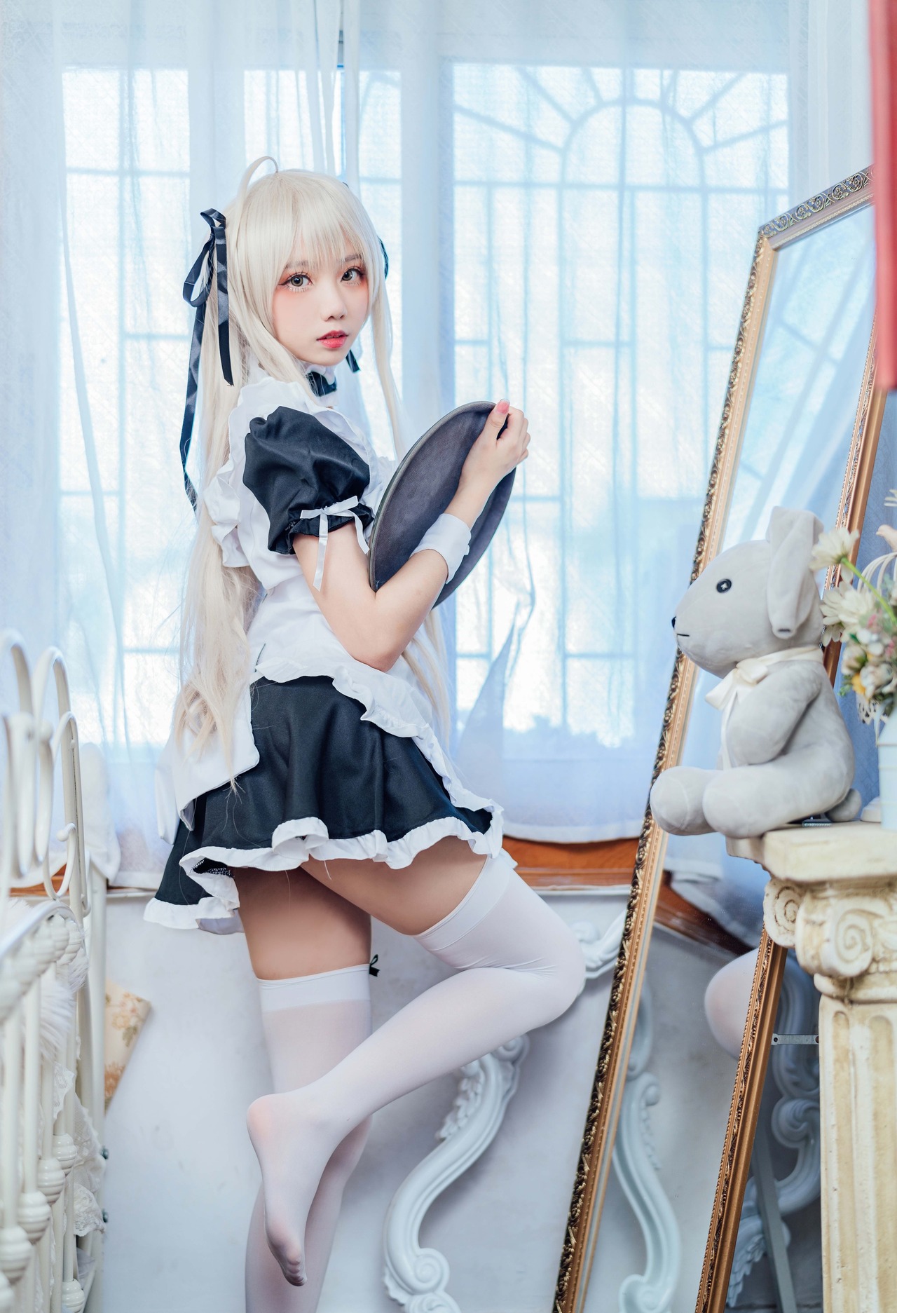 [果咩酱] Sora Kasugano 春日野穹 Maid Ver.(16)