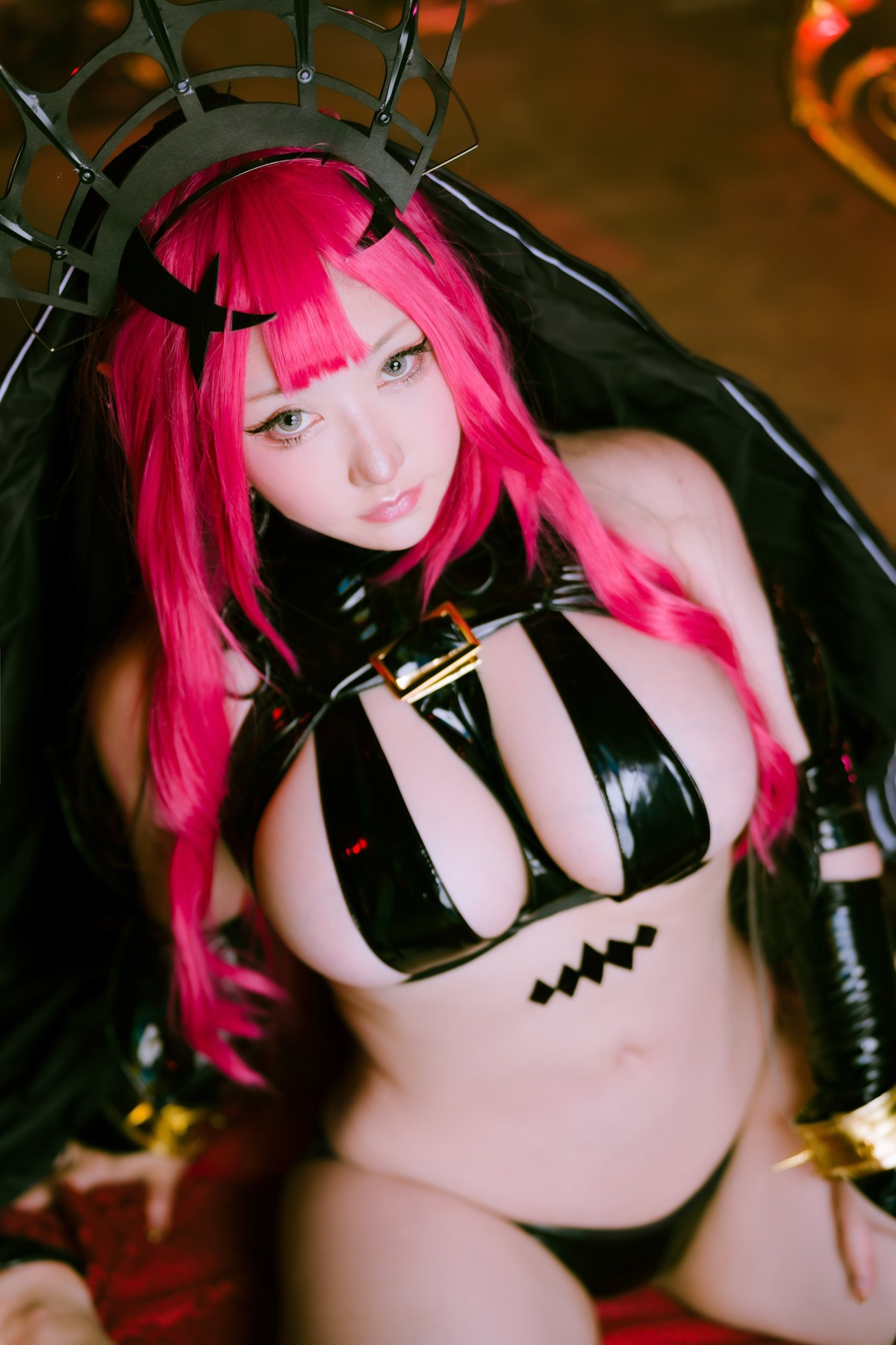 Cosplay SAKUサク Morgan le Fay Set.04(27)