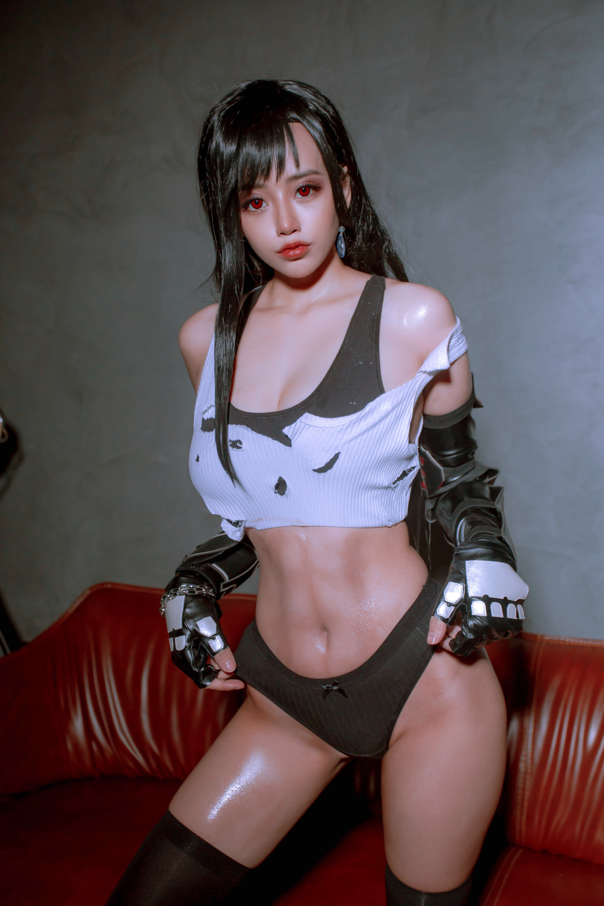 萝莉Byoru Cosplay ティファ・ロックハート Tifa Lockhart(10)