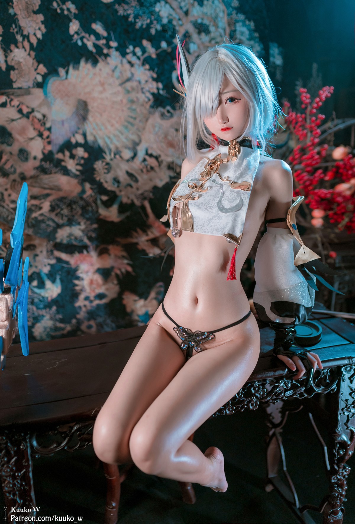 Cosplay KuukoW クー子 Shenhe 申鹤(17)