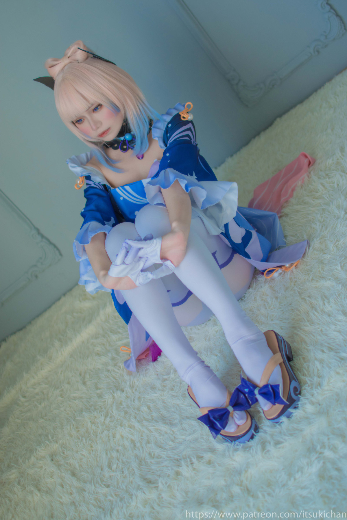 齋齋いつき Itsukichan  Cosplay 珊瑚宫心海 Kokomi Sangonomiya(2)