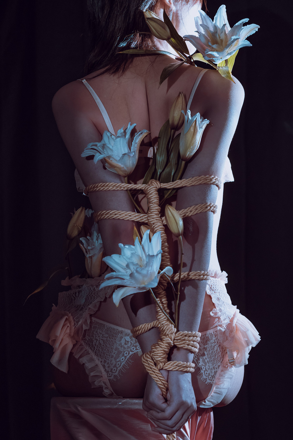 云溪溪 Cosplay 花与绳 Flower and Rope(25)