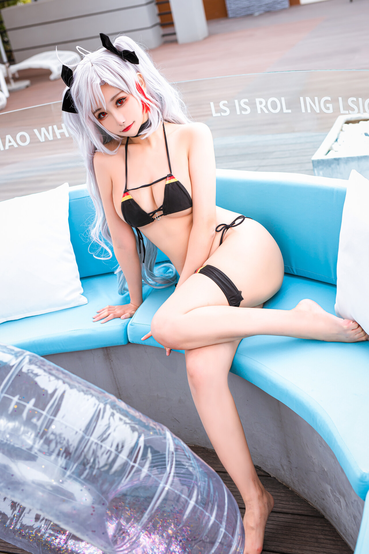 [Momoko葵葵] Prinz Eugen 欧根亲王 Bikini 水着(10)