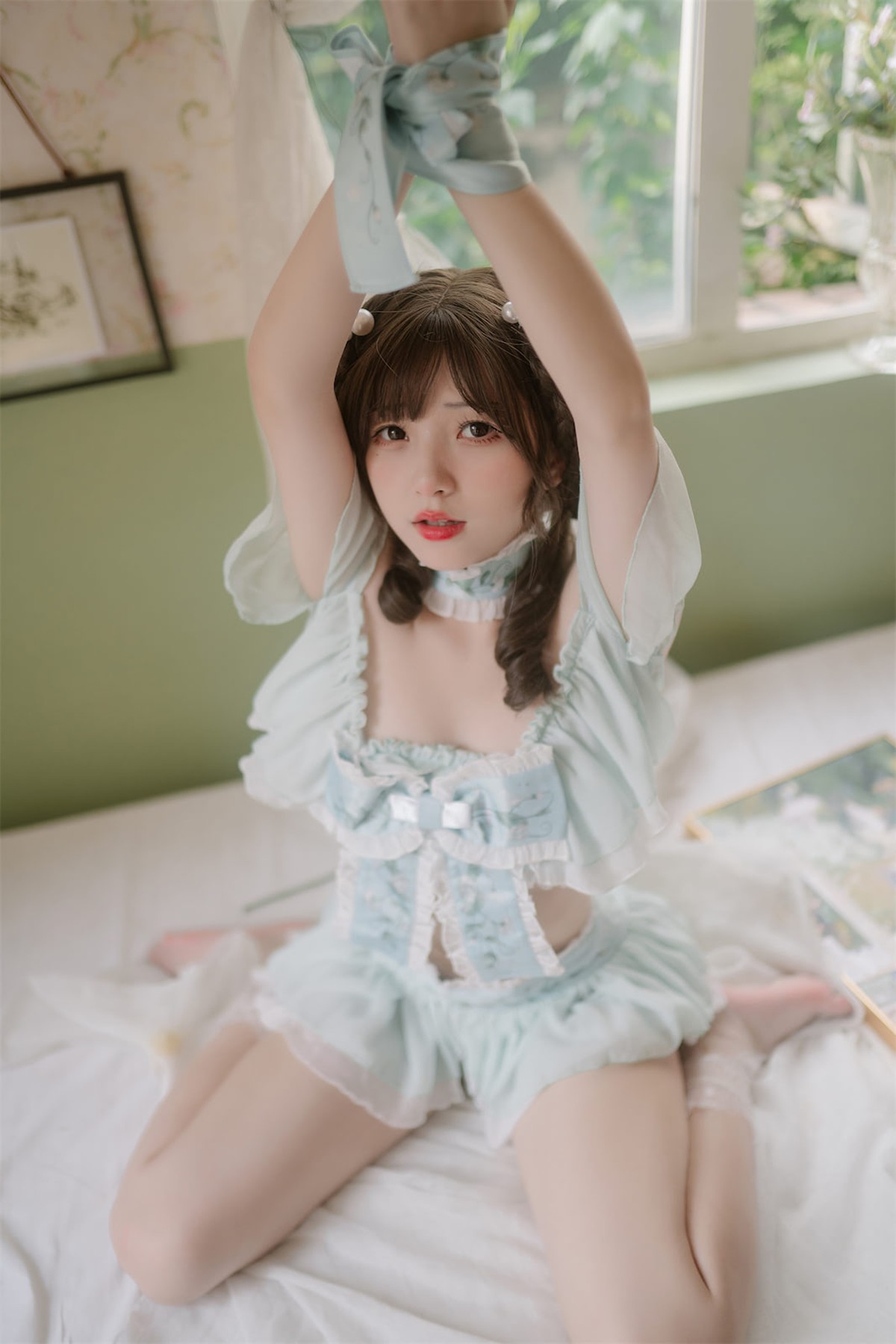 Cosplay 花玲 豌豆公主仆(13)