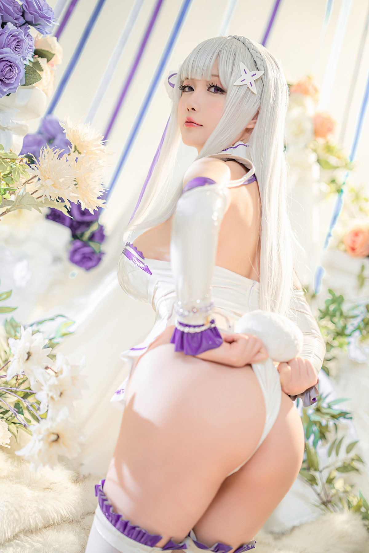 Hoshilily 小姐姐星之迟迟 Cosplay 爱蜜莉雅(71)