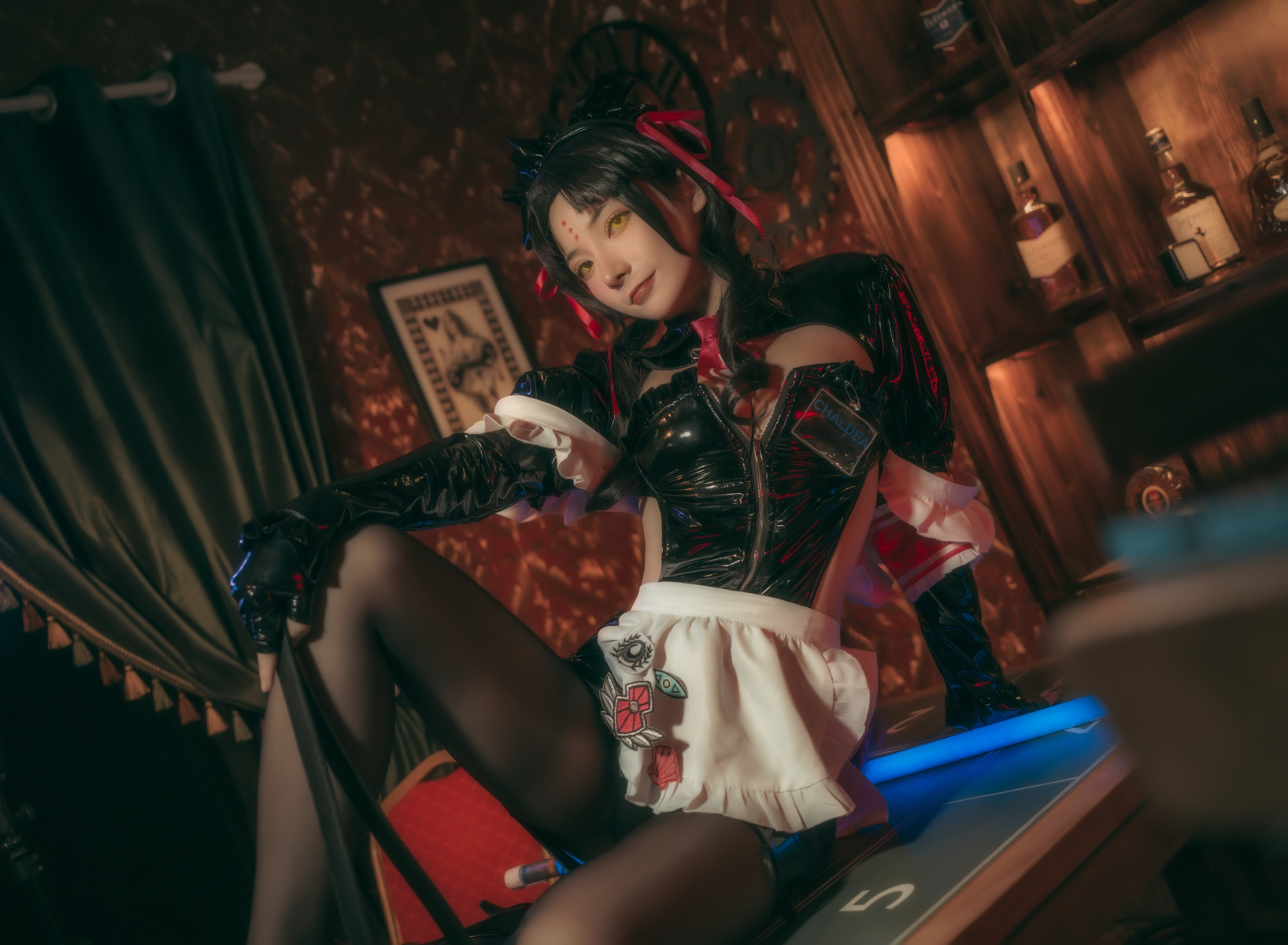 Cosplay 是三不是世w 杀生院女仆(4)