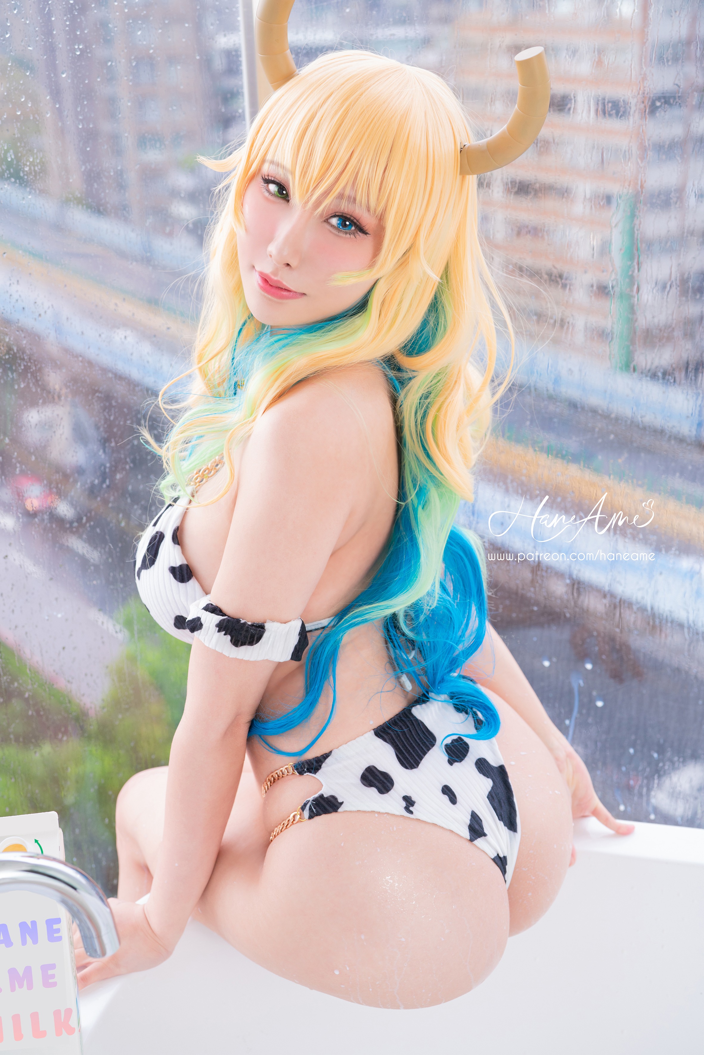 雨波_HaneAme - NO.140 Kobayashi Lucoa MILK 露科亞牛奶 [33P-89MB](4)