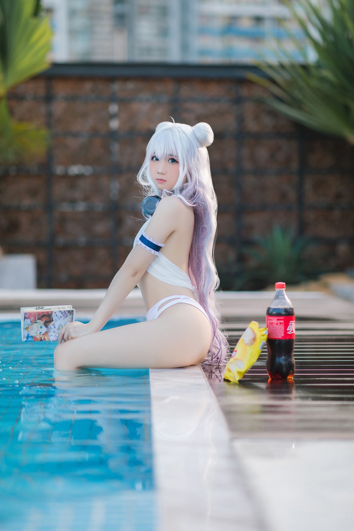 Cosplay 焖焖碳 恶毒泳衣 Vicious Swimsuit(23)