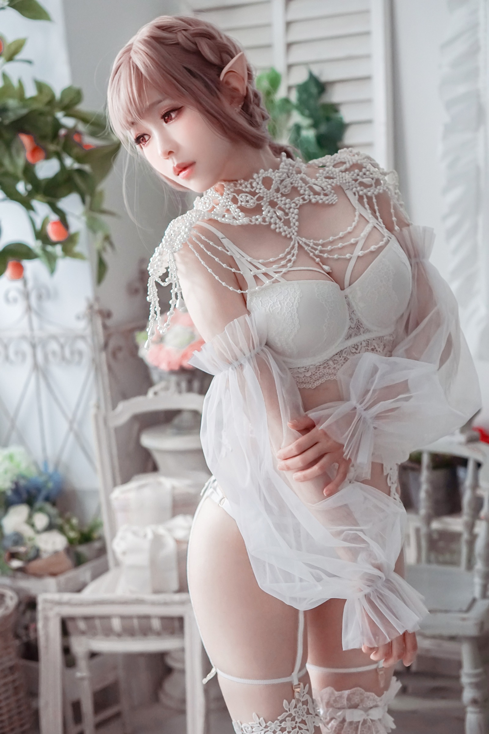 ElyEE子 - NO.89 Flf Bride & Lingerie Elf [65P-139MB](10)