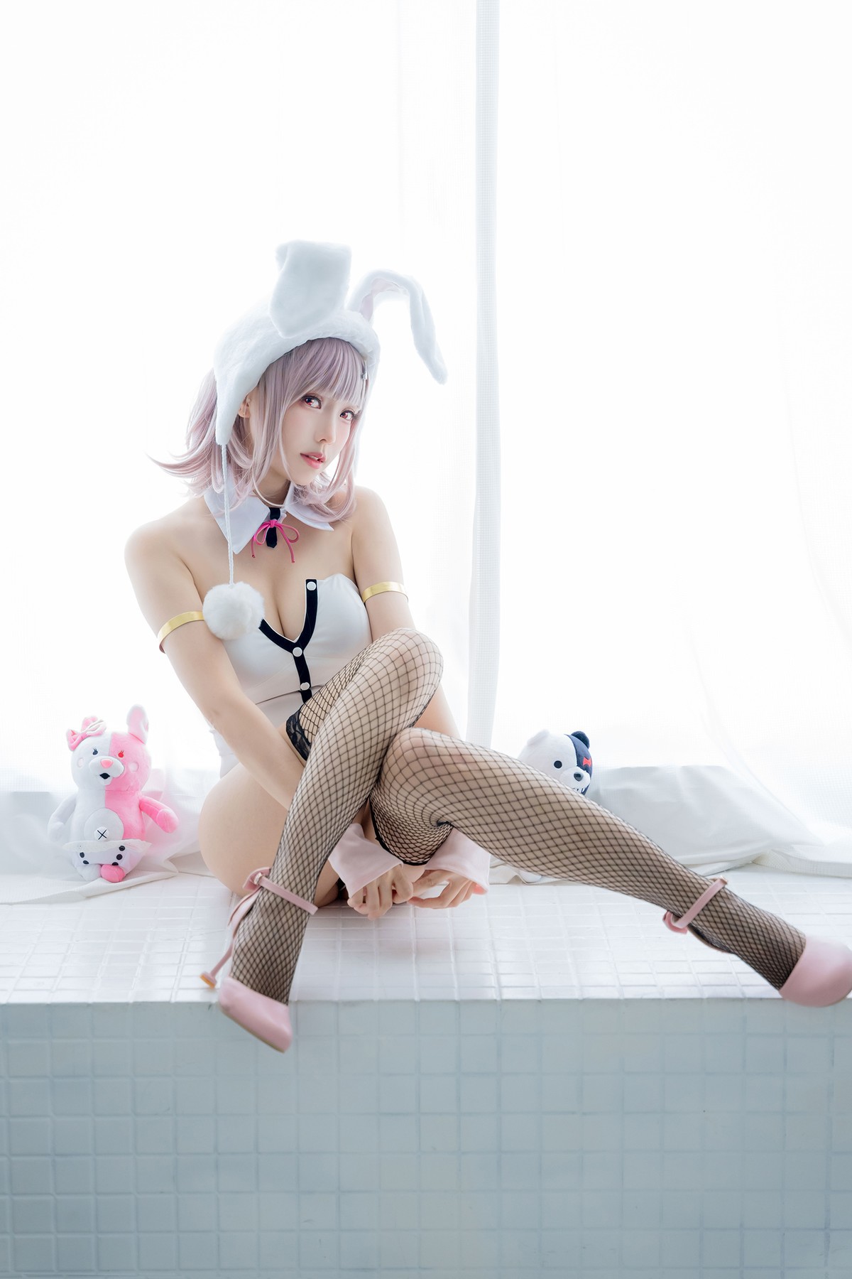 Cosplay Ely 七海千秋-バニー Ver.(18)