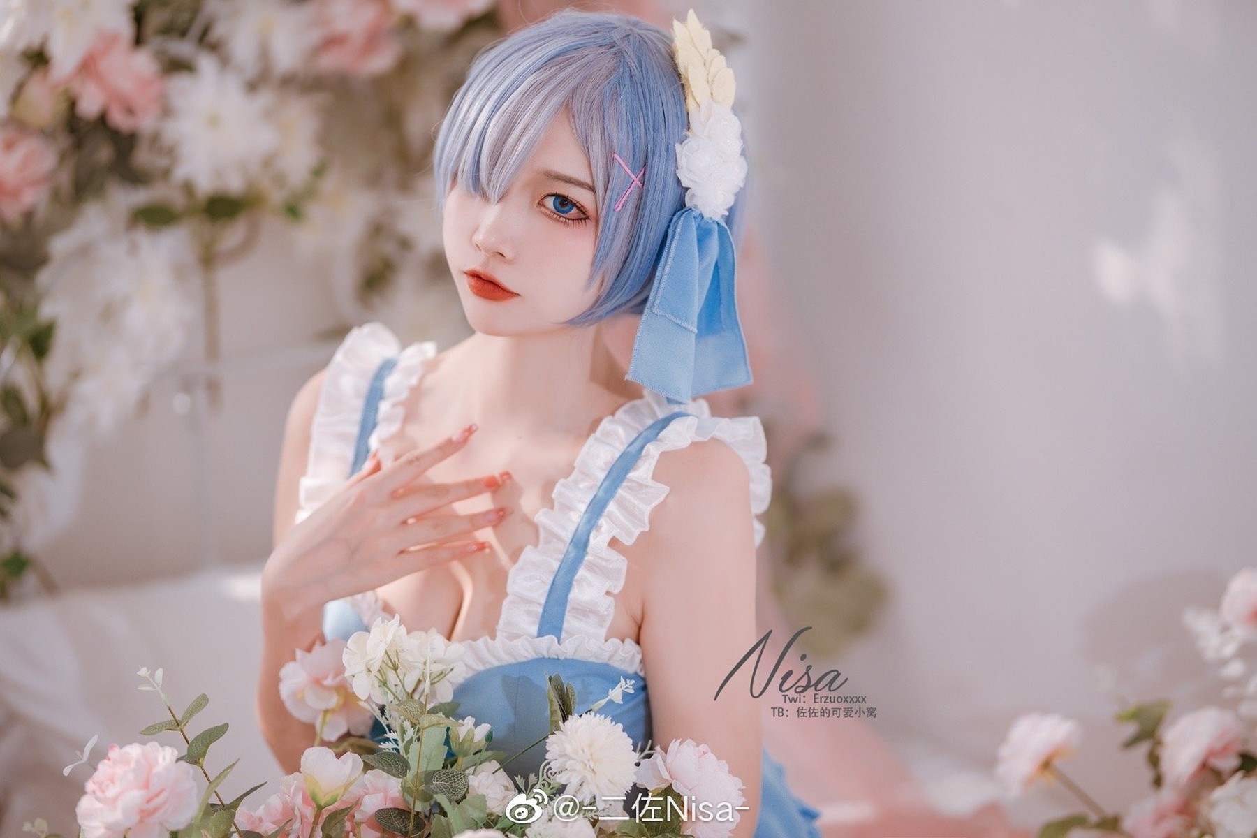 二佐Nisa Cosplay 蕾姆(4)