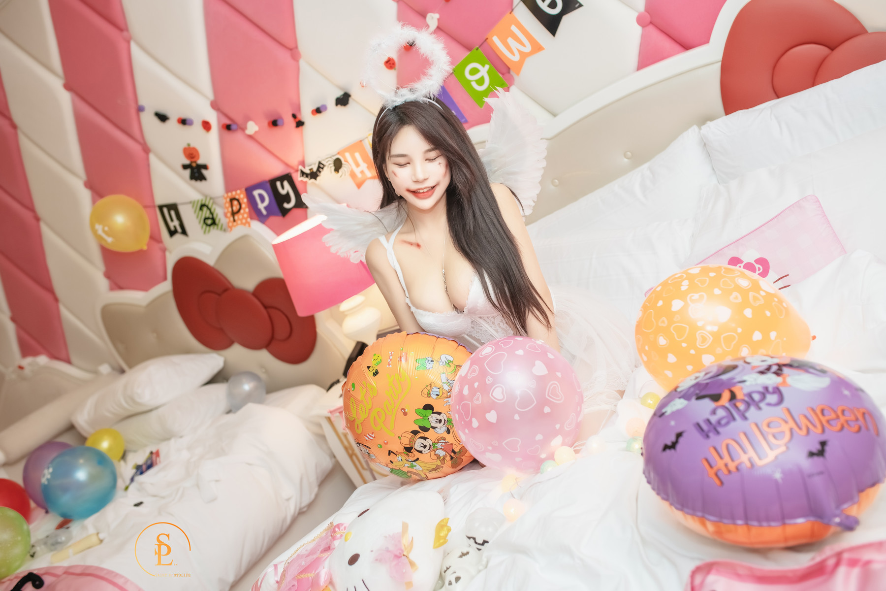 Zzyuri 쮸리, [SAINT Photolife] Pink Halloween(6)