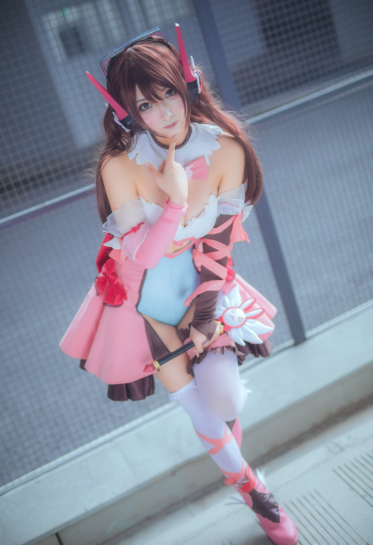 只是简言 Cosplay Magica D.Va(12)