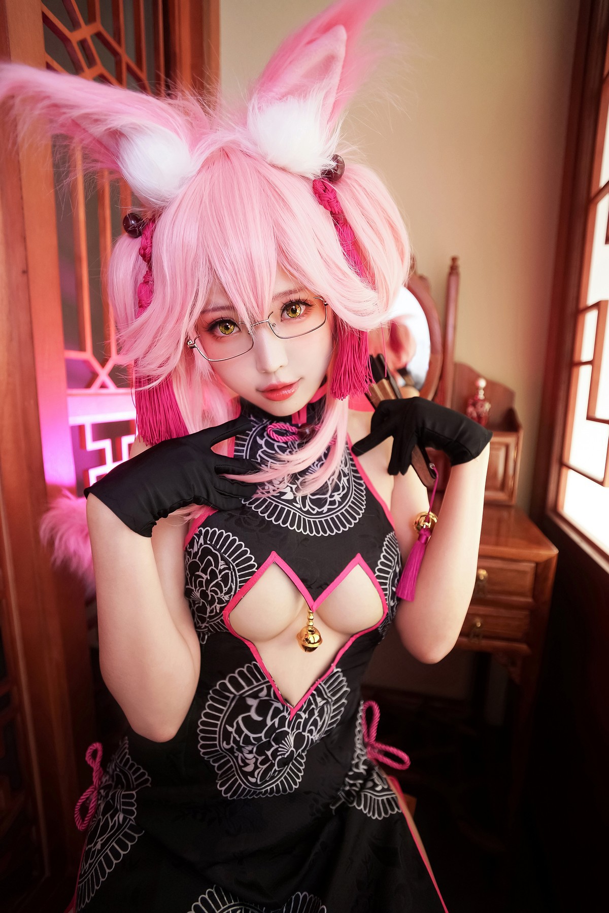 Cosplay ElyEE子 玉藻前旗袍