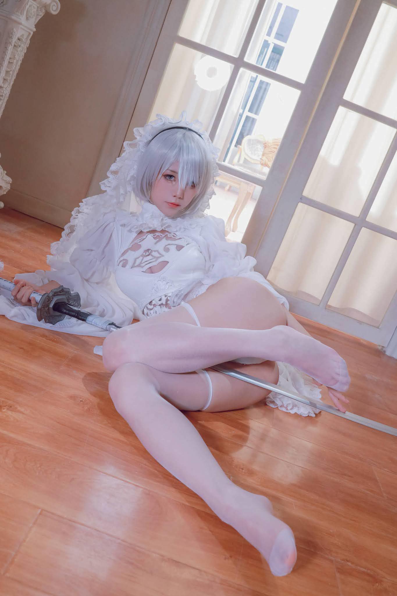 [水淼Aqua] 2B White Version NieR_Automata ニーア オートマタ(20)