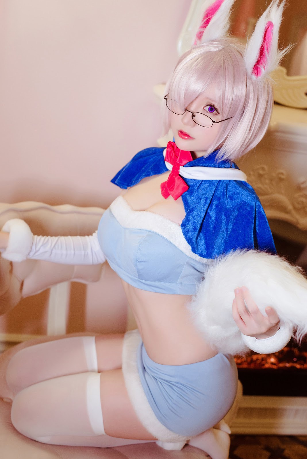 Cosplay 星之迟迟Hoshilily 玛修芙芙(9)