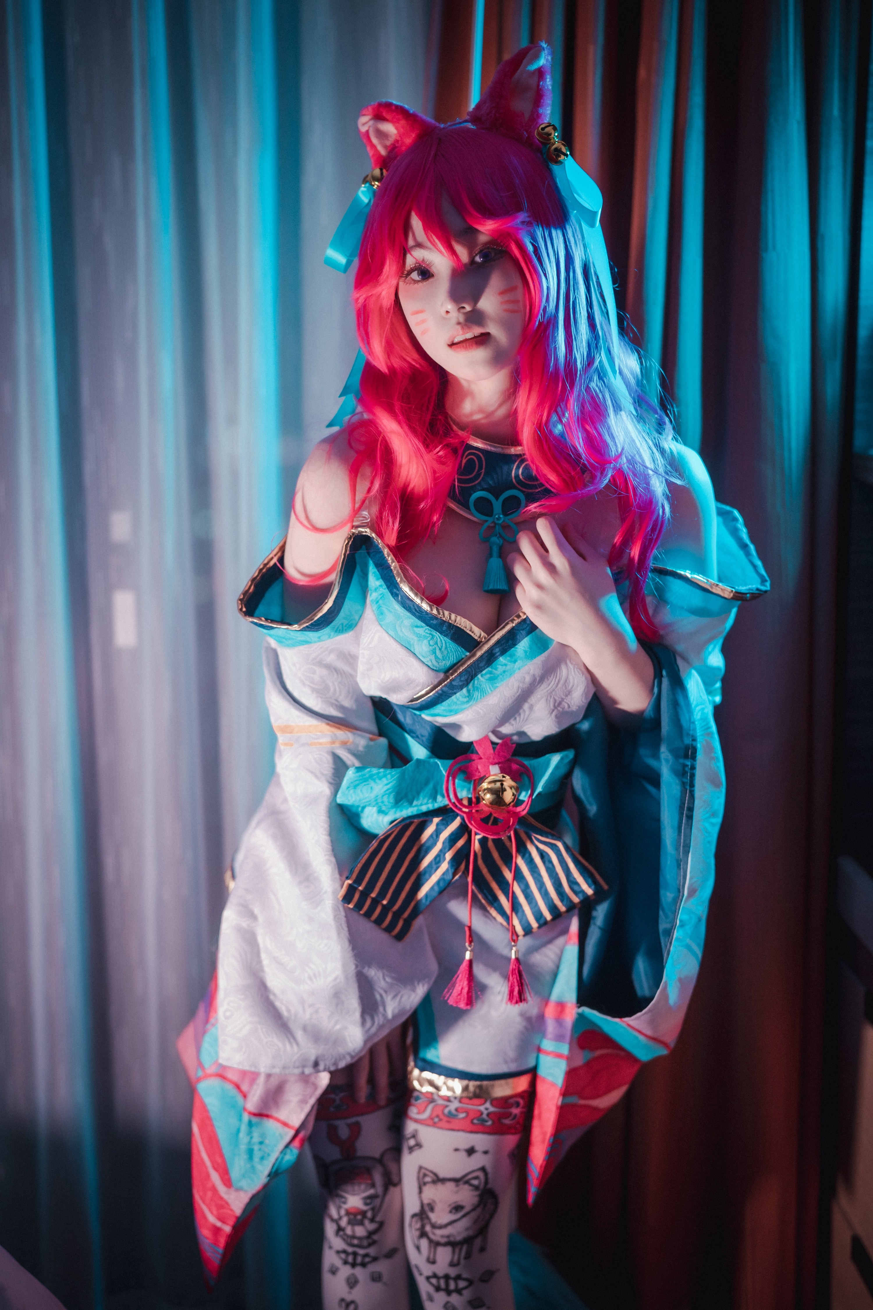 DJAWA Photo – Bambi (밤비) : “Spirit Blossom Ahri (League of Legends)”  145P(59)