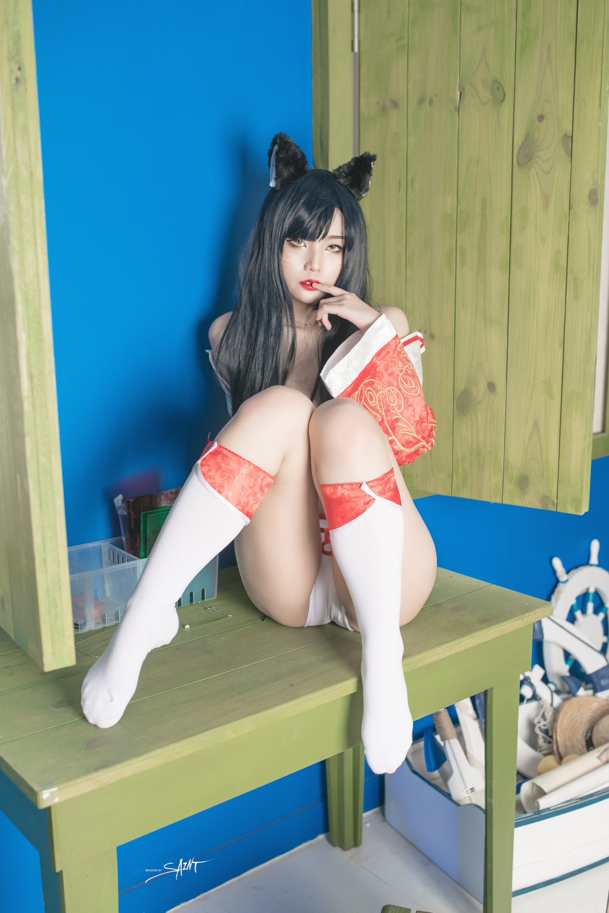 YUNA 윤아, [SAINT Photolife] Ahri Set.02(13)