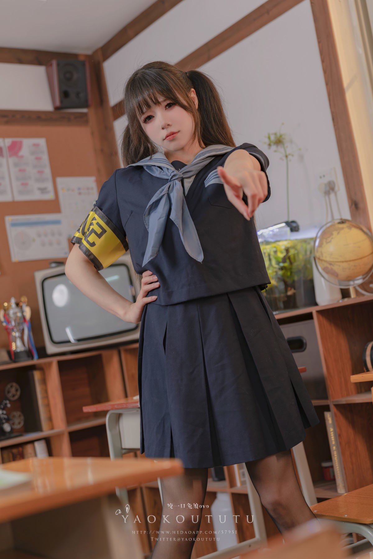 Cosplay 黏黏团子兔 六月订阅『学生会长竞选中』脸红的思春期(8)