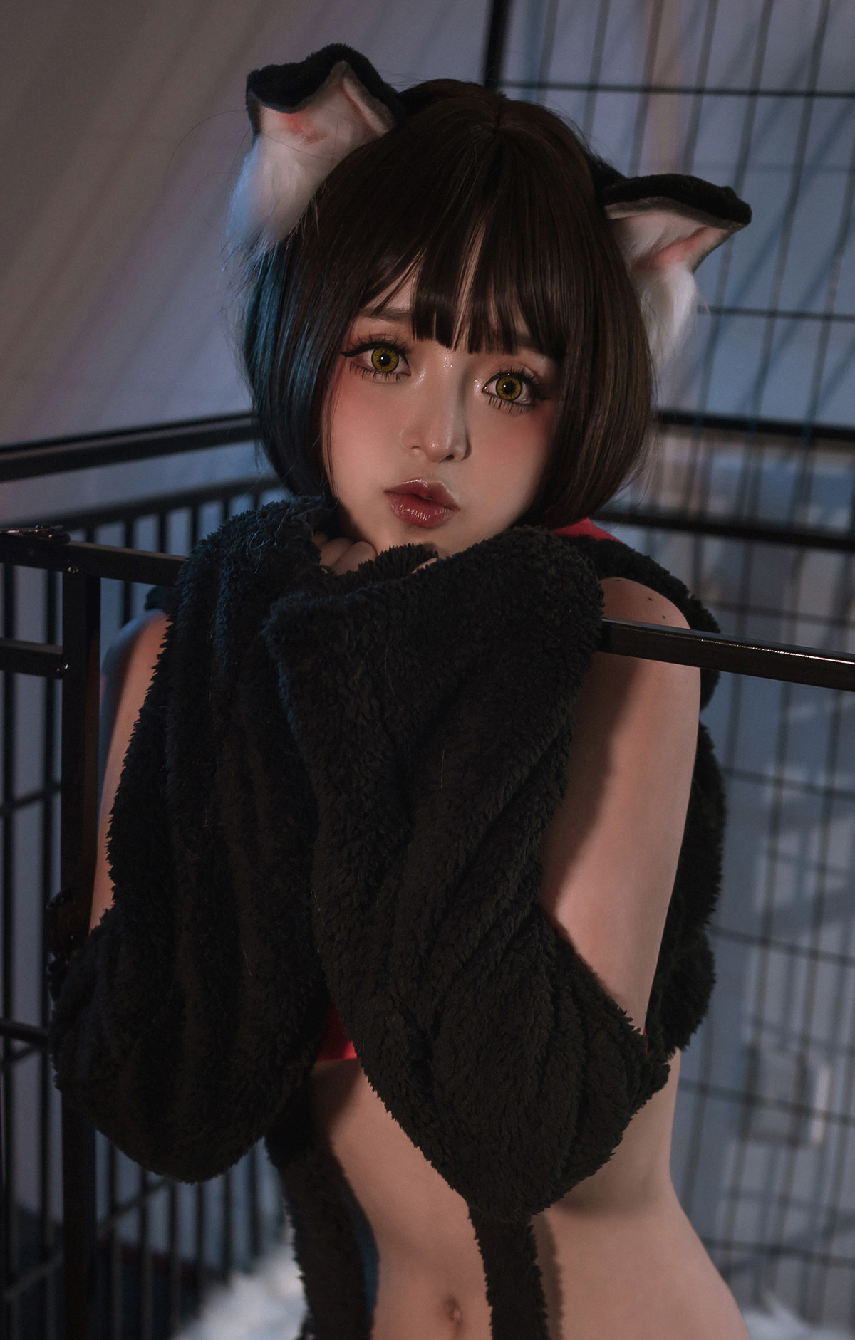 Cosplay 爆机少女喵小吉 猫娘(45)