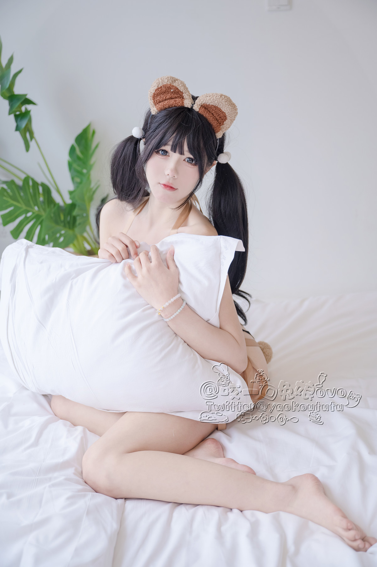 Cosplay 黏黏团子兔 小熊睡衣(2)