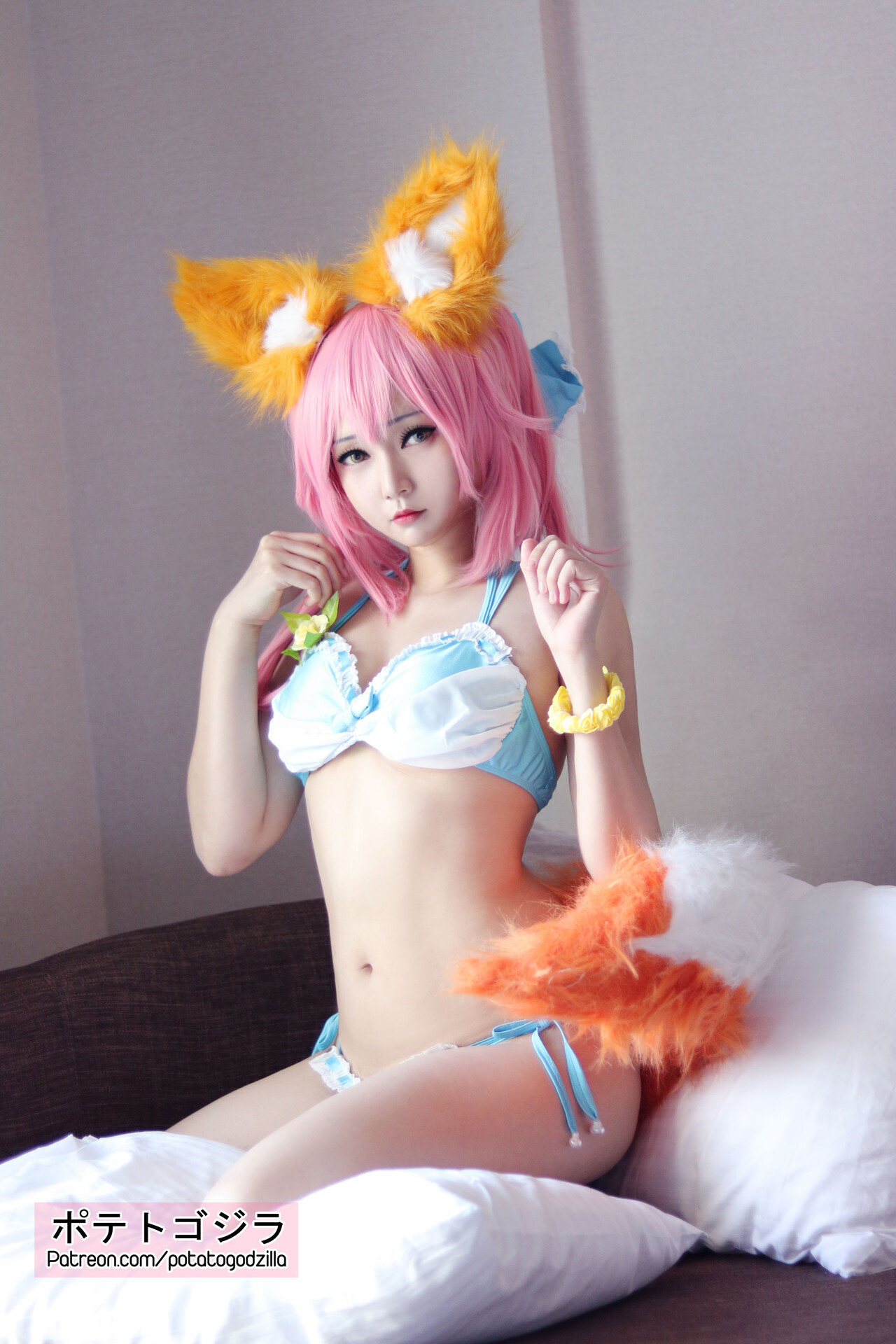 [Potato Godzilla ポテトゴジラ] Tamamo Bikini(8)