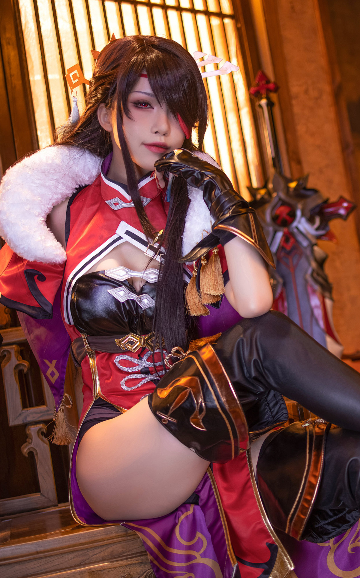 Cosplay 水淼Aqua 北斗凝光 Set.01(5)