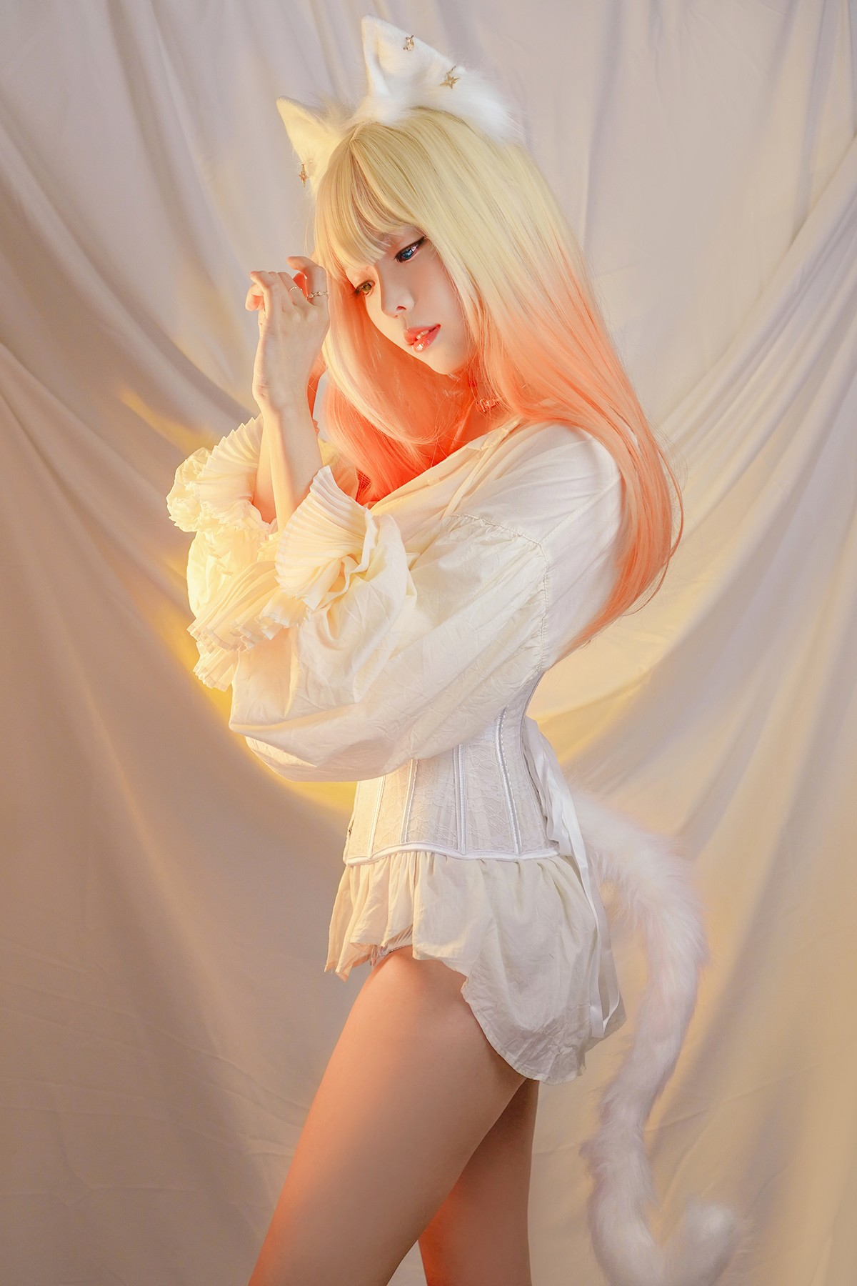 Cosplay ElyEE子 Cat魔女與貓(25)