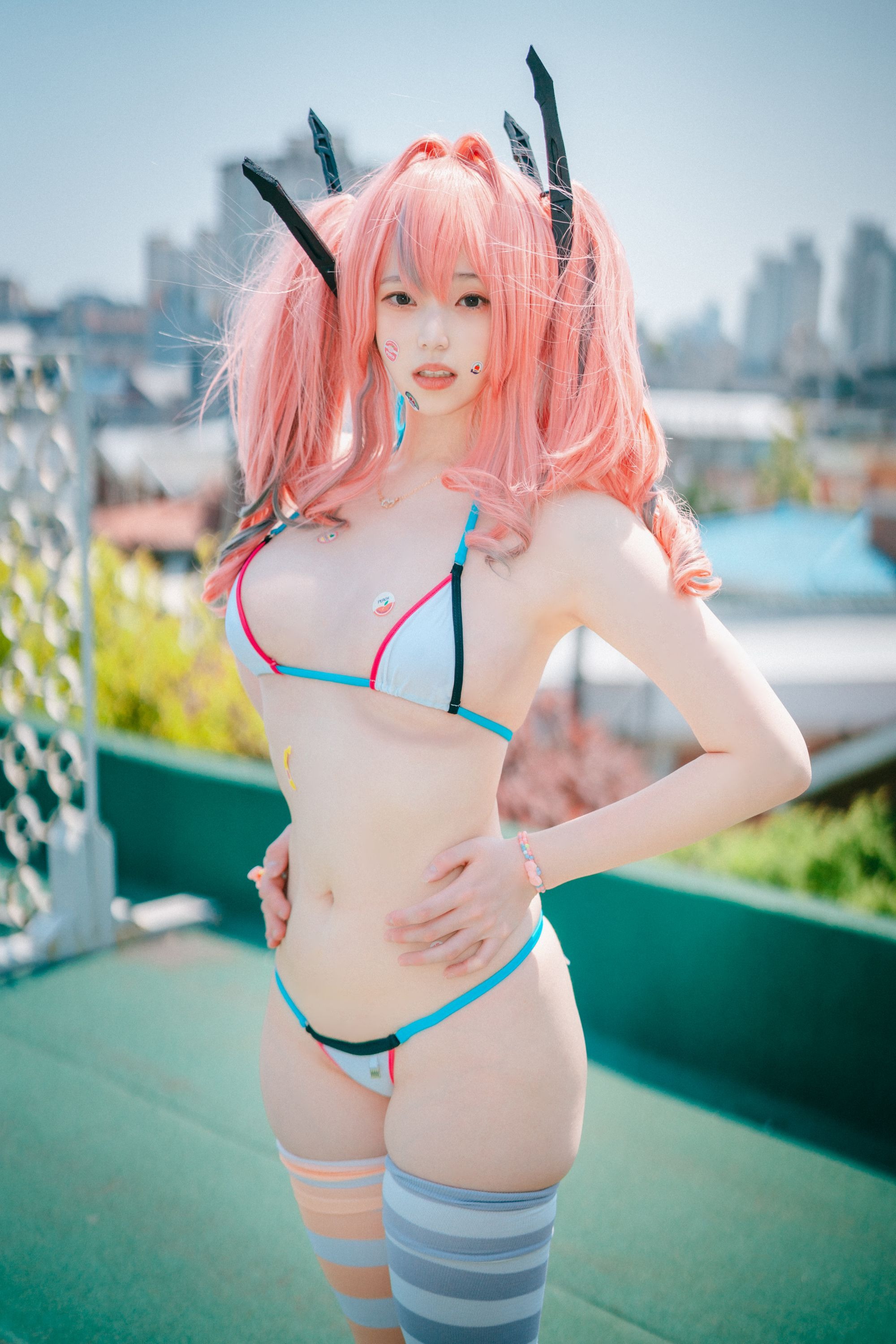 DJAWA Photo - Bambi (밤비) - USS Bremerton (Azur Lane) Scorching-Hot Training(39)