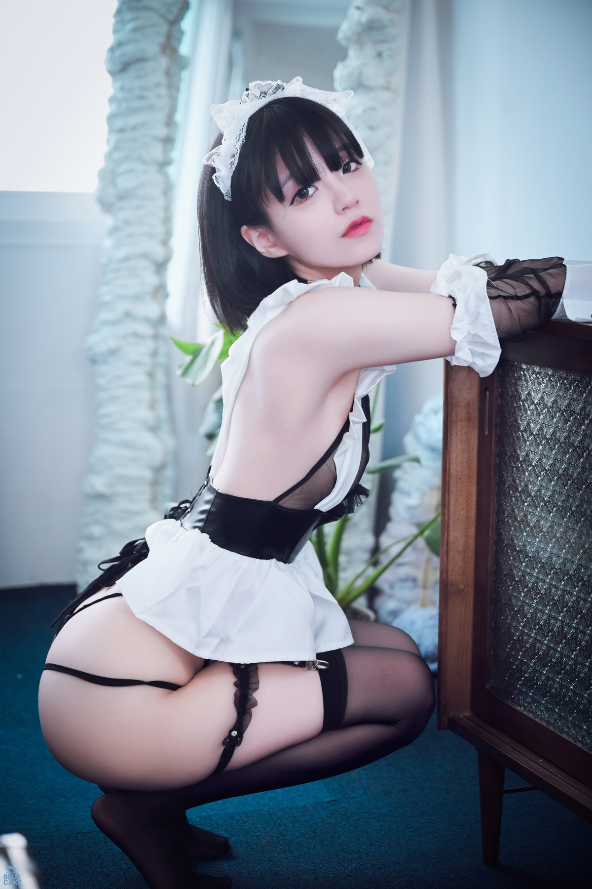 Jeong Jenny 정제니, [BLUECAKE] Maid Cosplay Set.02(38)