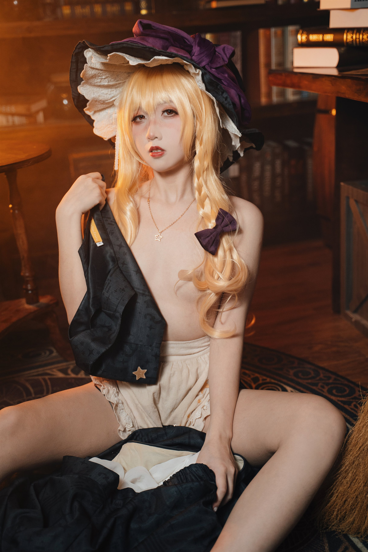 Cosplay 小和甜酒 魔理沙吃了蘑菇之后(12)