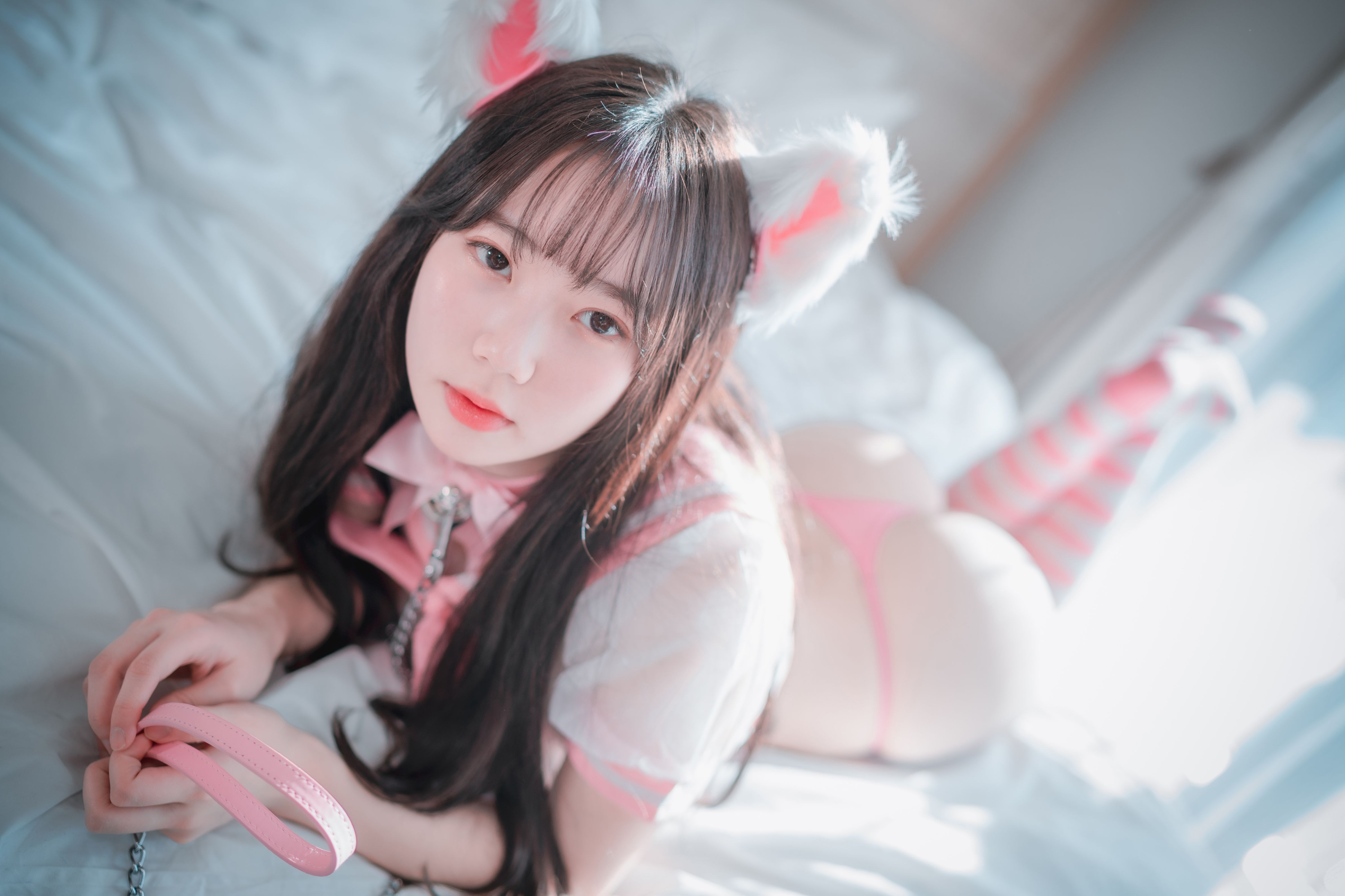 [DJAWA] MyuA - Catgirl in Pink(39)