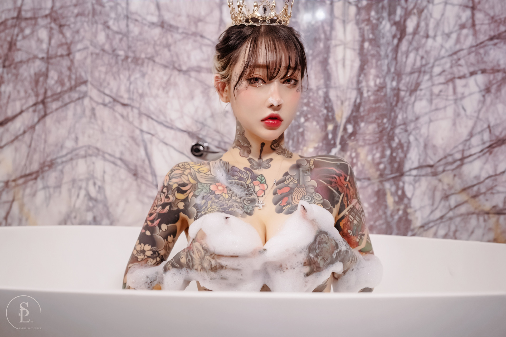 YoKo 요코, [SAINT Photolife] Bubbles(15)