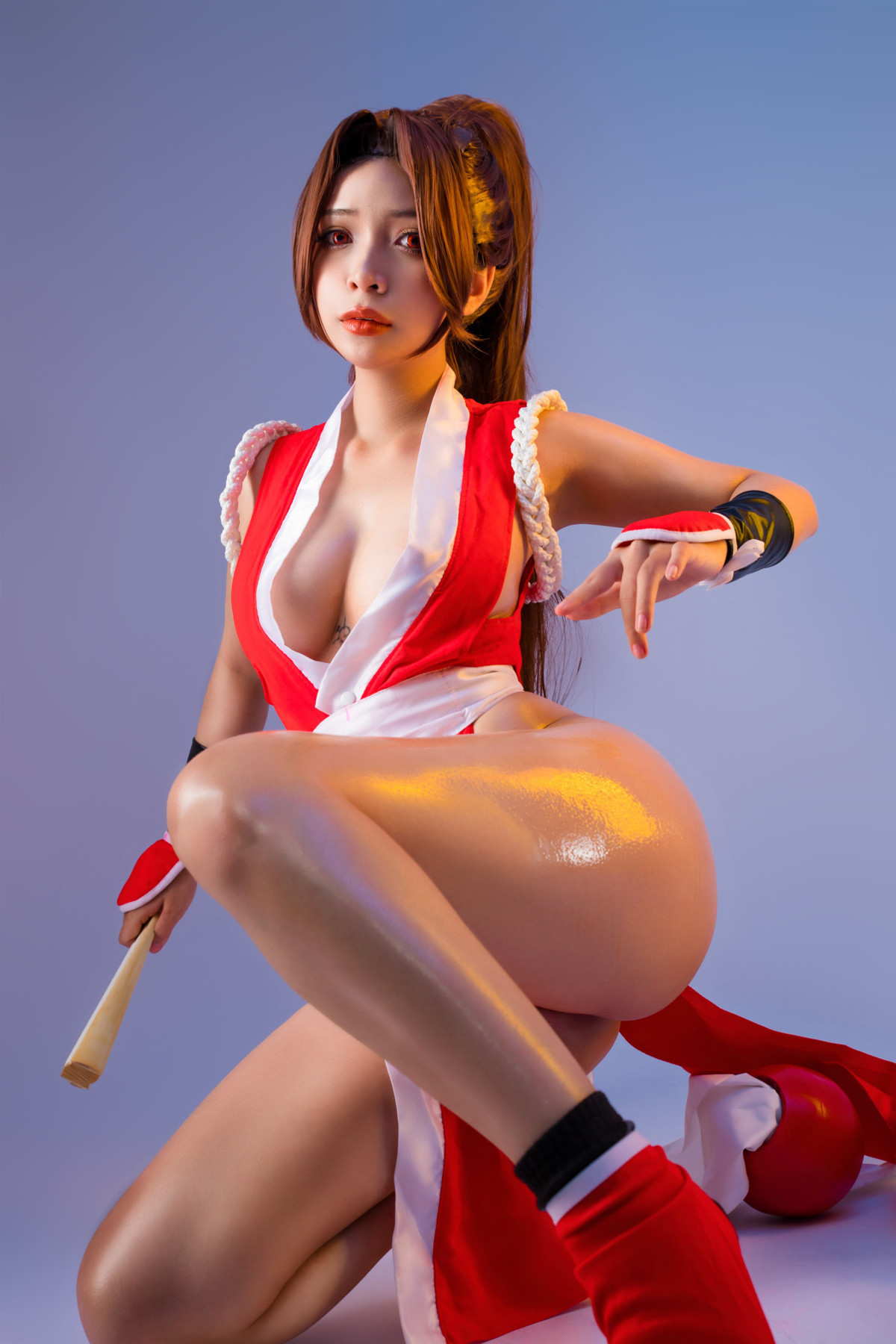 Cosplay Umeko.J Mai Shiranui Set.01(10)