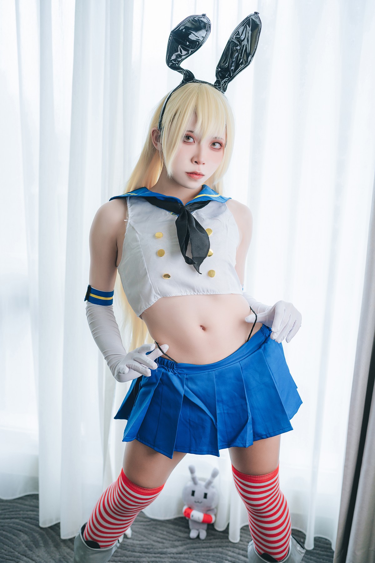 Cosplay 浵卡Tokar Shimakaze Kancolle(2)