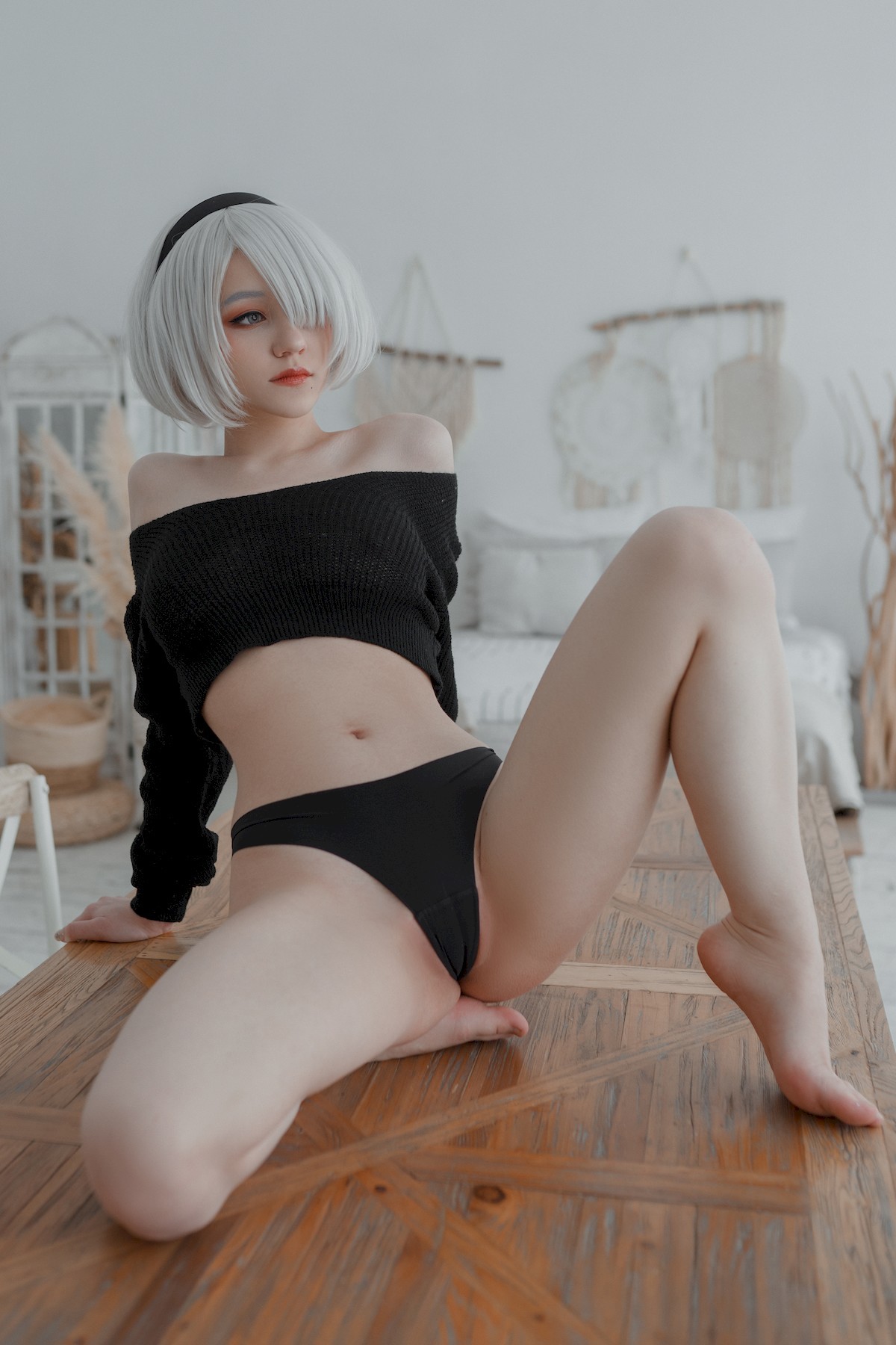 DonnaLoli Cosplay 2b ヨルハ２号Ｂ型(12)