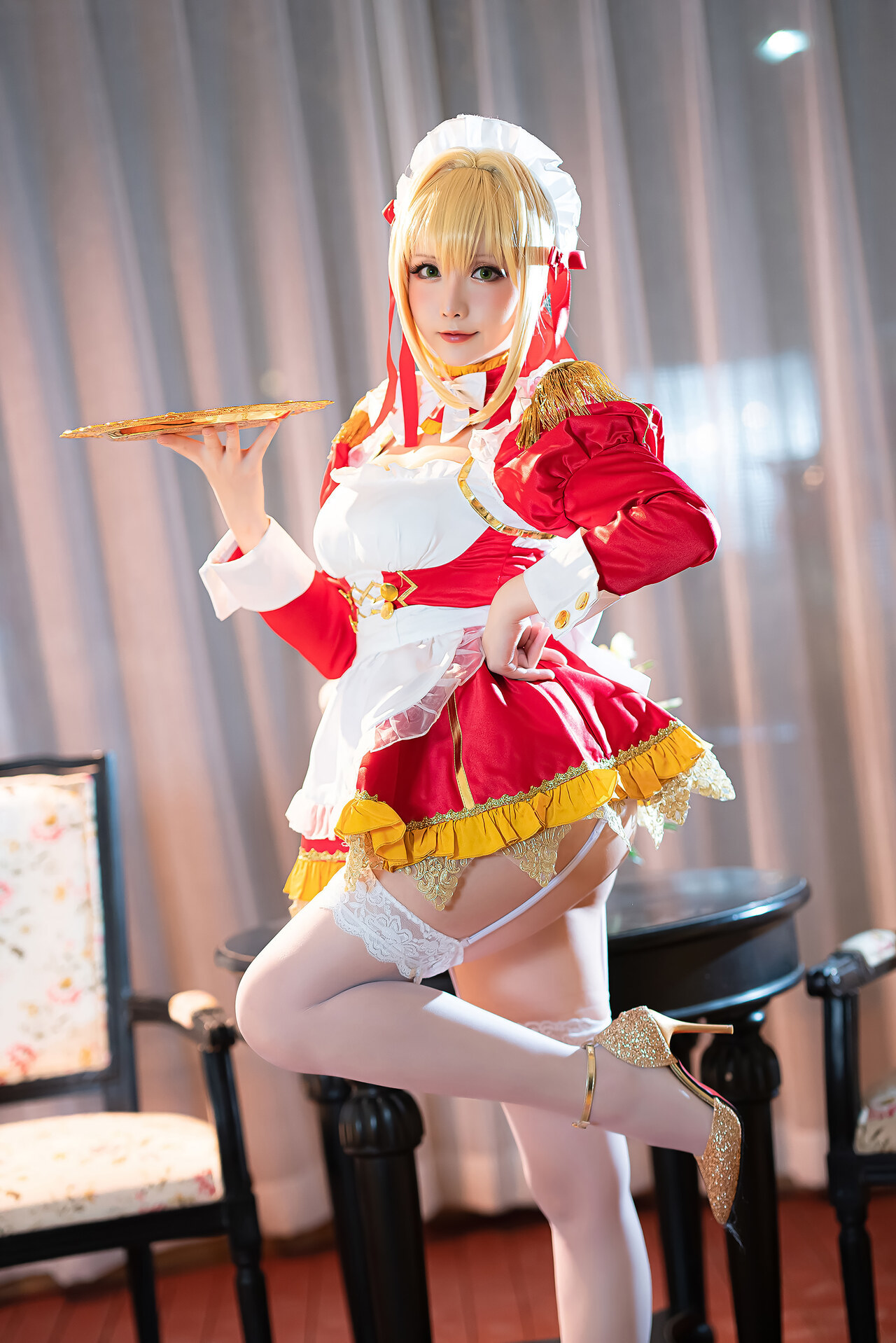 [Hoshilily 星之迟迟] Nero Claudius Maid ネロ・クラウディウス(7)