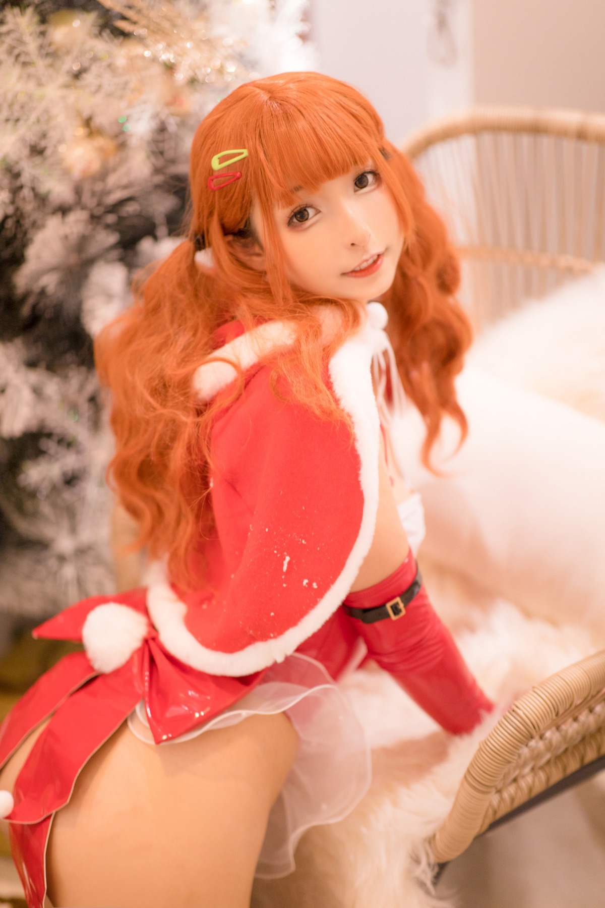 神楽坂真冬 Cosplay クリスマス　クイーン 圣诞(33)