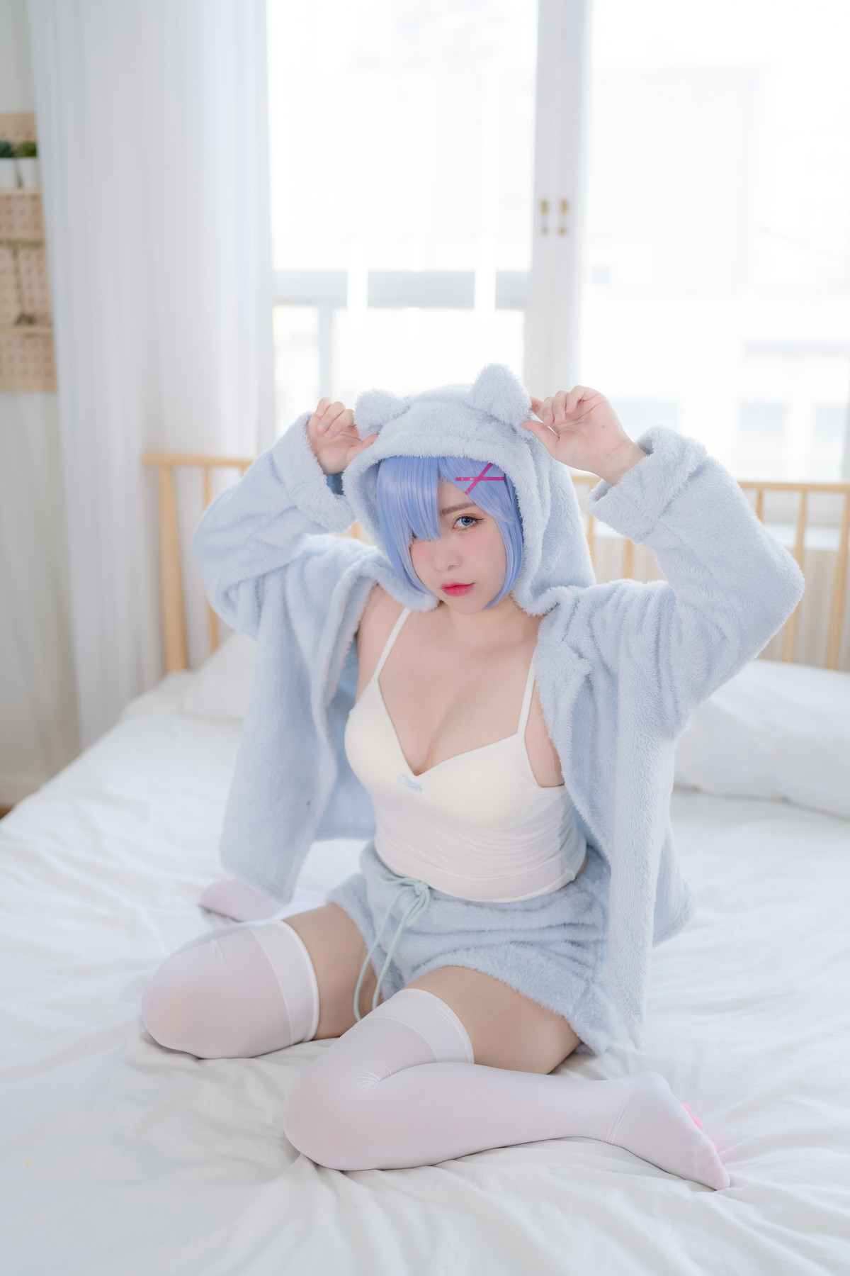 Cosplay Yuna 유나 Remレム ReZero(3)