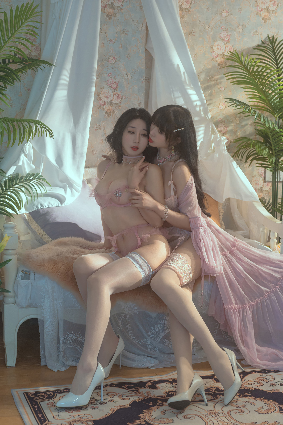 Cosplay 云溪溪 &#038; 奶桃 花吟系列 Set.01(3)