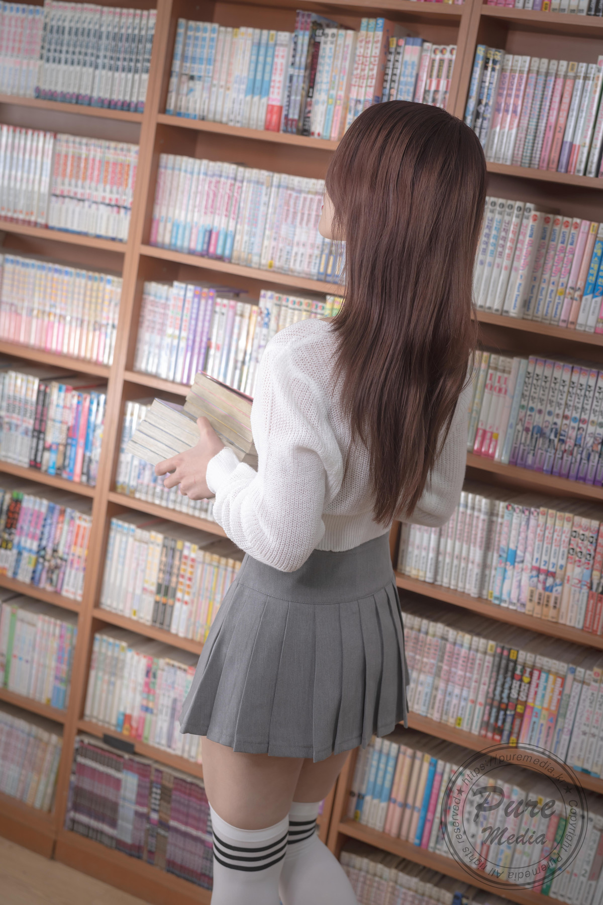 Yeha 예하, PURE MEDIA Vol.273 Dreaming With Library Girl Set.03