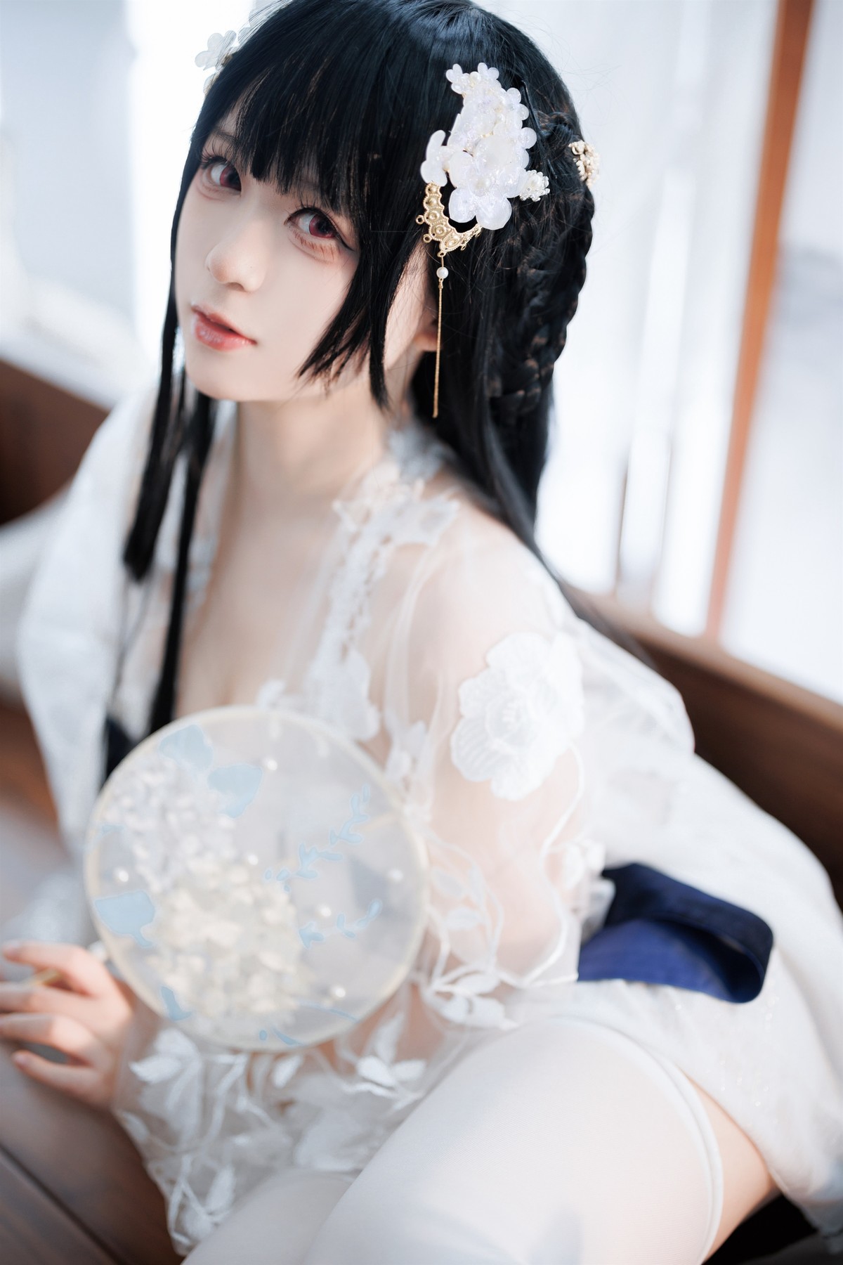 Cosplay 樱落酱 逸仙 膏发凝脂(4)