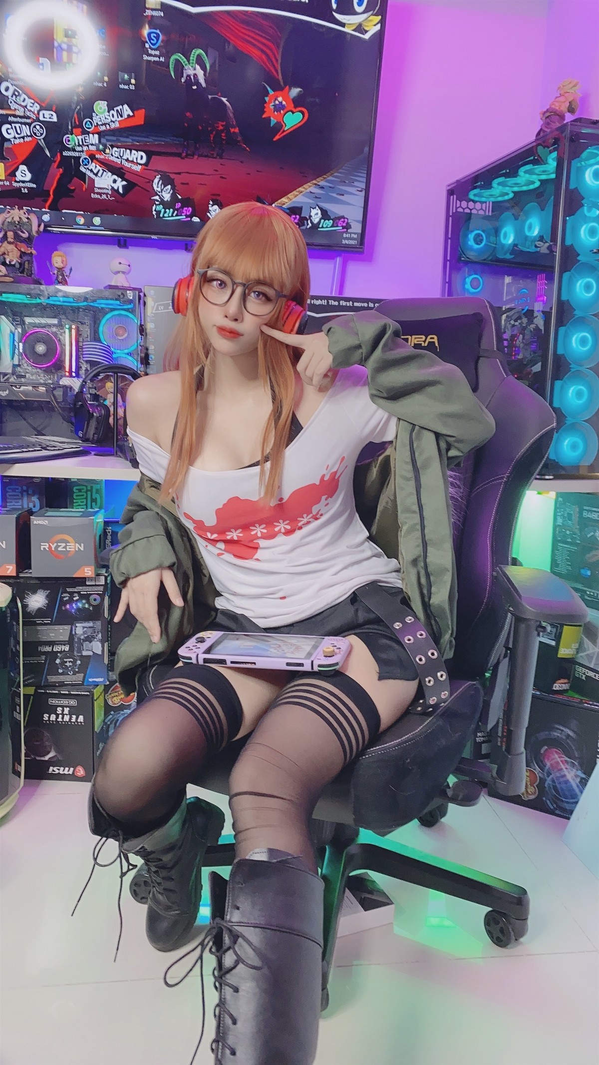 Cosplay 萝莉Byoru 佐倉双葉 Futaba Sakura(31)