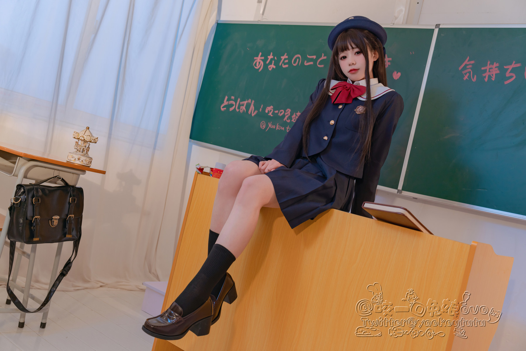 Cosplay 黏黏团子兔 入学式(4)