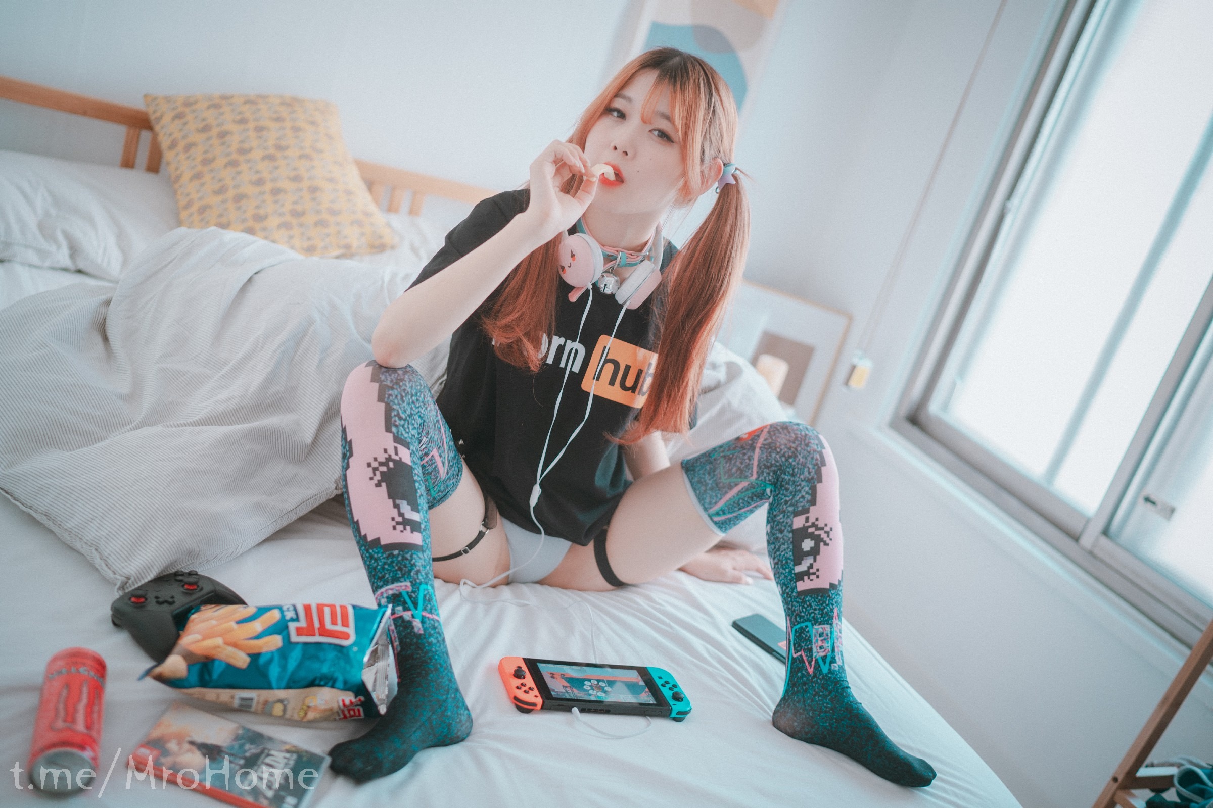 DJAWA Photo - Zia (지아) - Porn Hub Girl (Black ver)(15)