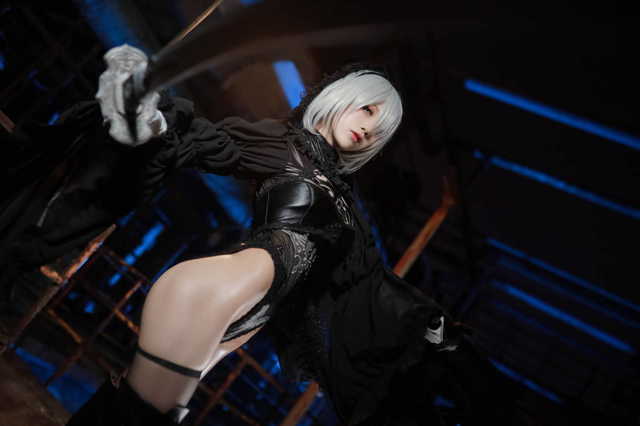 [水淼Aqua] 2B Dark Version NieR_Automata ニーア オートマタ(12)